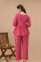Women's Printed Co-Ord Set, Co-Ord Sets For Girls and Women