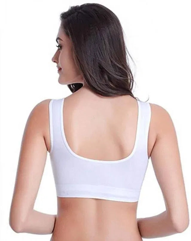 Women's Multicolor Air Bra – Soft Cotton Everyday Bra (Pack of 3)