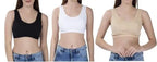 Women's Multicolor Air Bra – Soft Cotton Everyday Bra (Pack of 3)